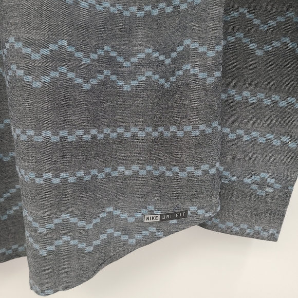 Hurley Dri Fit Buttom Down Aztec Print Shirt - Picture 8 of 10